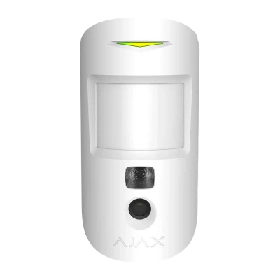 Ajax MotionCam HDR (PhOD) Jeweller white руху з камерою Сповіщувач