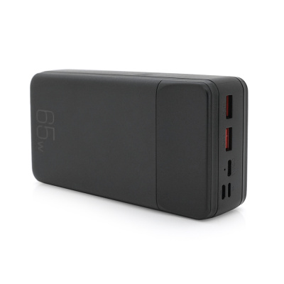 PowerBank XO-PR201 30000mAh, Input: (2xType-C), Output: (2хUSB, 2хType-C), PD65W для Laptop, plastic, Black, Q20