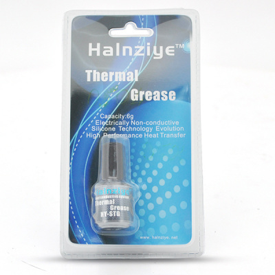 Паста термопровідна HY-STG810 6g, пляшка, Grey,> 4,63W / m-K, <0.0087 ° C-in² / W, -30 ° ≈280 °, Блистер Q20