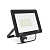 Прожектор LED з датчиком руху Ritar ZB-PGGY-100W, 100W, SMD2835, IP65, 8000Lm, 6500K (100%), Ra>70, 271*200*40mm, Black