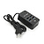 Мережевий фільтр ТВ-Т05, 4 USB, 1.5 м, перетин 3х0,5мм, 2.1А, Black, Box