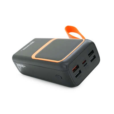 Powerbank 7GO GPW-08 30000mAh, Fast charge PD22.5W, Li-pol, LCD Display, Вхід:Type-C, Виходи: 2xUSB Type-C, 4xUSB Type-A, Type-C/Lightning, Box