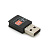 Двохдіапазонний бездротової мережевий адаптер Wi-Fi-USB Merlion LV-UAC09, RTL8811CU, 802.11bgn, 600MB, 2.4 GHz, Blister Q400