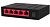 Комутатор Mercury SG105M 5 портів Ethernet 10/100 Мбіт/1000 Мбіт/сек, + перехідник, BOX Q60