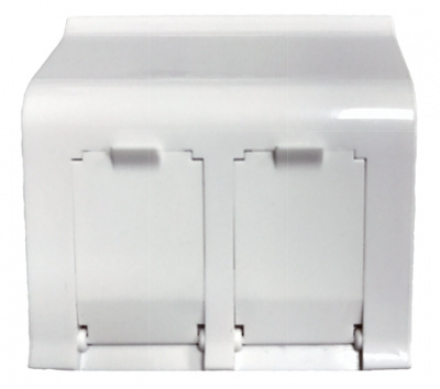 Модульна вставка OK-net, 45х45 2 порти