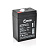 Акумуляторна батарея EUROPOWER AGM EP6-4.5F1 6 V 4.5 Ah ( 70 x 47 x 100 (105) ) Black Q20