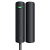 Дротовий магнітоконтактний сповіщувач Ajax Superior DoorProtect Plus black Fibra