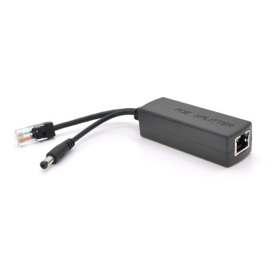 POE спліттер AOT-PD02A 48V-12V, RJ45 (10 / 100Мбит) + POE 48V