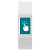 VIA Security VB2276P (пластик) Контактна кнопка виходу