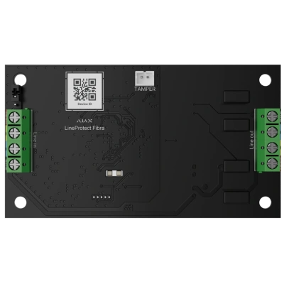 Модуль для захисту пристроїв від короткого замикання та саботажу Ajax Superior LineProtect ASP Fibra