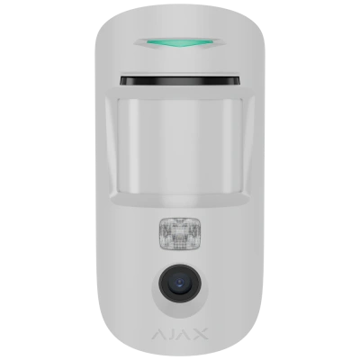 Бездротовий сповіщувач руху з камерою Ajax Superior MotionCam AM (PhOD) white Jeweller