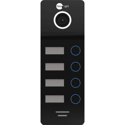 NeoLight NeoLight MEGA/4 FHD Black Виклична панель